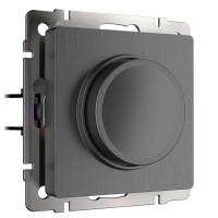 Диммер Werkel Графит рифленый WL04-DM600 4690389145902