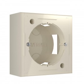 Коробка для накладного монтажа Werkel слоновая кость W8000003 4690389170836 - Коробка для накладного монтажа Werkel слоновая кость W8000003 4690389170836