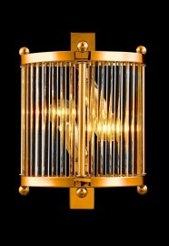 Настенный светильник Crystal Lux Tadeo AP2 Gold/Transparente - Настенный светильник Crystal Lux Tadeo AP2 Gold/Transparente