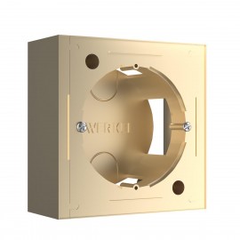 Коробка для накладного монтажа Werkel шампань W8000011 4690389170867 - Коробка для накладного монтажа Werkel шампань W8000011 4690389170867