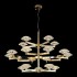 Подвесная люстра Crystal Lux Rebeca SP5+10+5 Gold - Подвесная люстра Crystal Lux Rebeca SP5+10+5 Gold