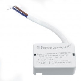Драйвер для светодиодного светильника AL509 Feron 100-130V 26W IP20 0,24A LB0168 41218 - Драйвер для светодиодного светильника AL509 Feron 100-130V 26W IP20 0,24A LB0168 41218