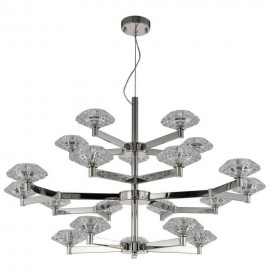 Подвесная люстра Crystal Lux Rebeca SP5+10+5 Nickel - Подвесная люстра Crystal Lux Rebeca SP5+10+5 Nickel