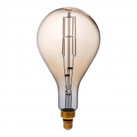 Лампа светодиодная филаментная Hiper E27 8W 1800K янтарная HL-2200