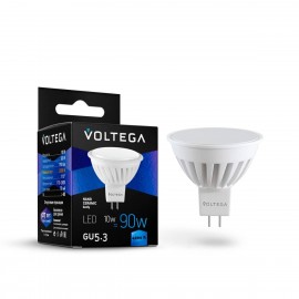 Лампа светодиодная Voltega GU5.3 10W 4000K матовая VG1-S1GU5.3cold10W-C 7075 - Лампа светодиодная Voltega GU5.3 10W 4000K матовая VG1-S1GU5.3cold10W-C 7075