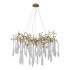 Подвесная люстра Crystal Lux Reina SP8 D1000 Gold Pearl - Подвесная люстра Crystal Lux Reina SP8 D1000 Gold Pearl