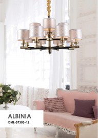 Подвесная люстра Omnilux Albinia OML-57303-12 - Подвесная люстра Omnilux Albinia OML-57303-12