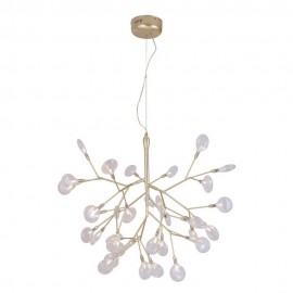 Подвесная люстра Crystal Lux Evita SP36 Gold/Transparent - Подвесная люстра Crystal Lux Evita SP36 Gold/Transparent