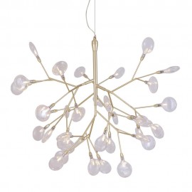 Подвесная люстра Crystal Lux Evita SP36 Gold/Transparent - evita_sp36_gold_transparent_1