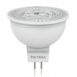 Лампа светодиодная Voltega GU5.3 4W 4000К прозрачная VG2-S1GU5.3cold4W 6950 - Лампа светодиодная Voltega GU5.3 4W 4000К прозрачная VG2-S1GU5.3cold4W 6950