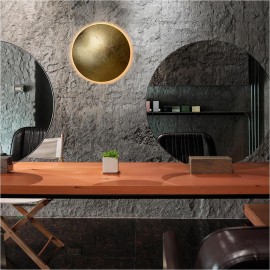 Настенный светодиодный светильник iLedex Lunar ZD8102-18W Gold - zd8102_18__gold_1
