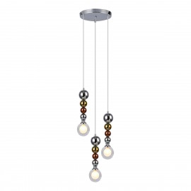 Светильник подвесной Roslyn TL1223H-03TR Toplight - Подвесная люстра Toplight Roslyn TL1223H-03TR