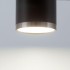 Потолочный светодиодный светильник Elektrostandard DLR024 6W 4200K черный матовый 4690389110375 - 4690389110375_1