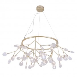 Подвесная люстра Crystal Lux Evita SP45 D Gold/Transparent - Подвесная люстра Crystal Lux Evita SP45 D Gold/Transparent