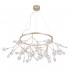 Подвесная люстра Crystal Lux Evita SP45 D Gold/Transparent - Подвесная люстра Crystal Lux Evita SP45 D Gold/Transparent