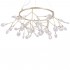 Подвесная люстра Crystal Lux Evita SP45 D Gold/Transparent - evita_sp45_d_gold_transparent_1