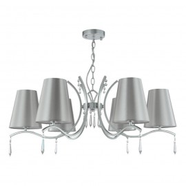 Подвесная люстра Crystal Lux Renata SP6 Silver - Подвесная люстра Crystal Lux Renata SP6 Silver