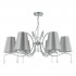 Подвесная люстра Crystal Lux Renata SP6 Silver - Подвесная люстра Crystal Lux Renata SP6 Silver