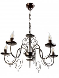 Люстра подвесная Sylvia TL6040D-05BC Toplight - Люстра подвесная Sylvia TL6040D-05BC Toplight
