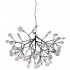 Подвесная люстра Crystal Lux Evita SP63 BLack/Transparent - Подвесная люстра Crystal Lux Evita SP63 BLack/Transparent