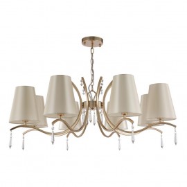 Подвесная люстра Crystal Lux Renata SP8 Gold - Подвесная люстра Crystal Lux Renata SP8 Gold