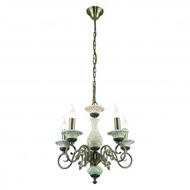 Люстра подвесная Sylvia TL7280D-05AB Toplight - Подвесная люстра Toplight Sylvia TL7280D-05AB