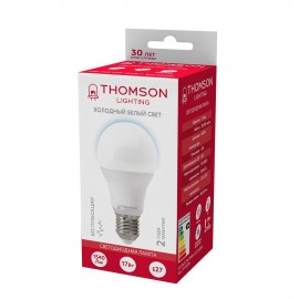 Лампа светодиодная Thomson E27 17W 6500K груша матовая TH-B2306 - Лампа светодиодная Thomson E27 17W 6500K груша матовая TH-B2306