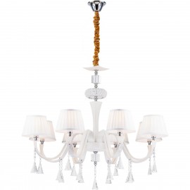 Подвесная люстра Lucia Tucci Pelle Bianca 119.8 - Подвесная люстра Lucia Tucci Pelle Bianca 119.8