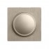 Диммер Werkel шампань рифленый WL10-DM600 4690389085208 - Диммер Werkel шампань рифленый WL10-DM600 4690389085208