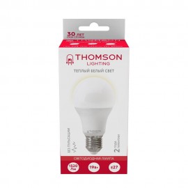 Лампа светодиодная Thomson E27 19W 3000K груша матовая TH-B2347 - t__b2347_3