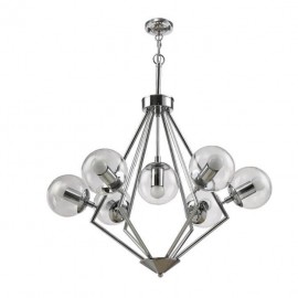Подвесная люстра Crystal Lux Fabricio Fabricio SP7 Chrome/Transparente - Подвесная люстра Crystal Lux Fabricio Fabricio SP7 Chrome/Transparente