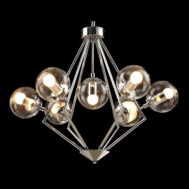Подвесная люстра Crystal Lux Fabricio Fabricio SP7 Chrome/Transparente - fabricio_sp7_chrome_transparente_1