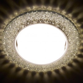 Встраиваемый светодиодный светильник Ambrella light GX53 LED G298 CL/WW - g298_cl____1