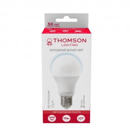 Лампа светодиодная Thomson E27 19W 6500K груша матовая TH-B2349 - t__b2349_2