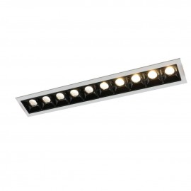 Встраиваемый светодиодный светильник Arte Lamp Grill A3153PL-10BK - Встраиваемый светодиодный светильник Arte Lamp Grill A3153PL-10BK
