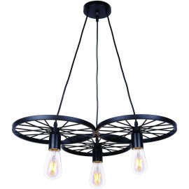 Светильник подвесной Vanessa TL1201H-03BK Toplight - Подвесной светильник Toplight Vanessa TL1201H-03BK