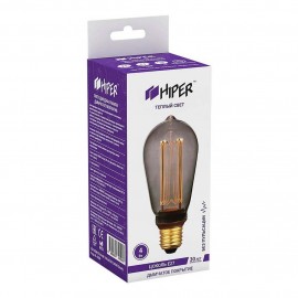 Лампа светодиодная Hiper E27 4W 1800K дымчатая HL-2226 - _l_2226_2