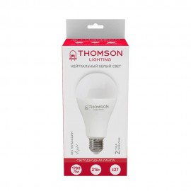 Лампа светодиодная Thomson E27 21W 4000K груша матовая TH-B2100 - t__b2100_1