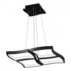 Подвесной светодиодный светильник iLedex Roomy 8196-4-D-T BK - Подвесной светодиодный светильник iLedex Roomy 8196-4-D-T BK