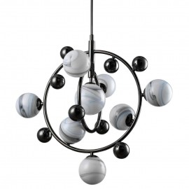 Подвесная люстра Crystal Lux Salvadore SP8V Black Chromium - salvadore_sp8v_black_chromium_2