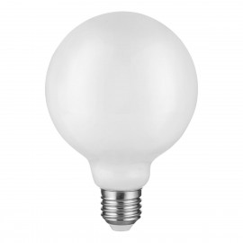 Лампа светодиодная филаментная ЭРА E27 15W 4000K опал F-LED G125-15w-840-E27 opal Б0047039 - Лампа светодиодная филаментная ЭРА E27 15W 4000K опал F-LED G125-15w-840-E27 opal Б0047039
