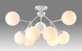 Потолочная люстра Crystal Lux Medea PL9 White - medea_pl9__hite_1