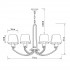 Подвесная люстра Vele Luce Salvia VL1033L08 - vl1033l08_3