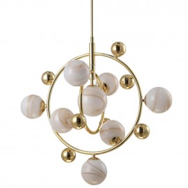 Подвесная люстра Crystal Lux Salvadore SP8V Gold - salvadore_sp8v_gold_1