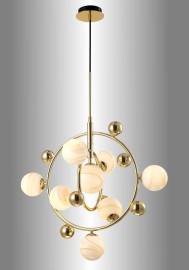 Подвесная люстра Crystal Lux Salvadore SP8V Gold - salvadore_sp8v_gold_2