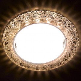 Встраиваемый светодиодный светильник Ambrella light GX53 LED G308 CL/WW - g308_cl____1