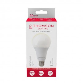Лампа светодиодная Thomson E27 24W 3000K груша матовая TH-B2351 - t__b2351_3