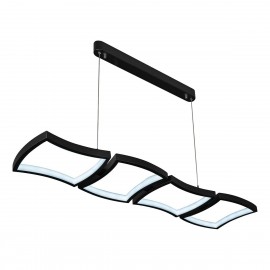 Подвесной светодиодный светильник iLedex Roomy 8196-4L-D-T BK - 8196_4l_d_t_bk_1