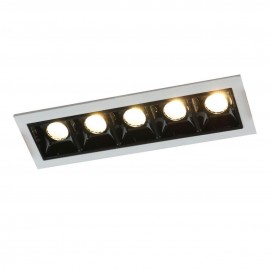 Встраиваемый светодиодный светильник Arte Lamp Grill A3153PL-5BK - Встраиваемый светодиодный светильник Arte Lamp Grill A3153PL-5BK