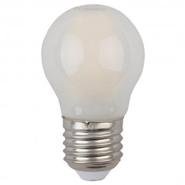 Лампа светодиодная филаментная ЭРА E27 5W 2700K матовая F-LED P45-5W-827-E27 frost Б0027931 - Лампа светодиодная филаментная ЭРА E27 5W 2700K матовая F-LED P45-5W-827-E27 frost Б0027931